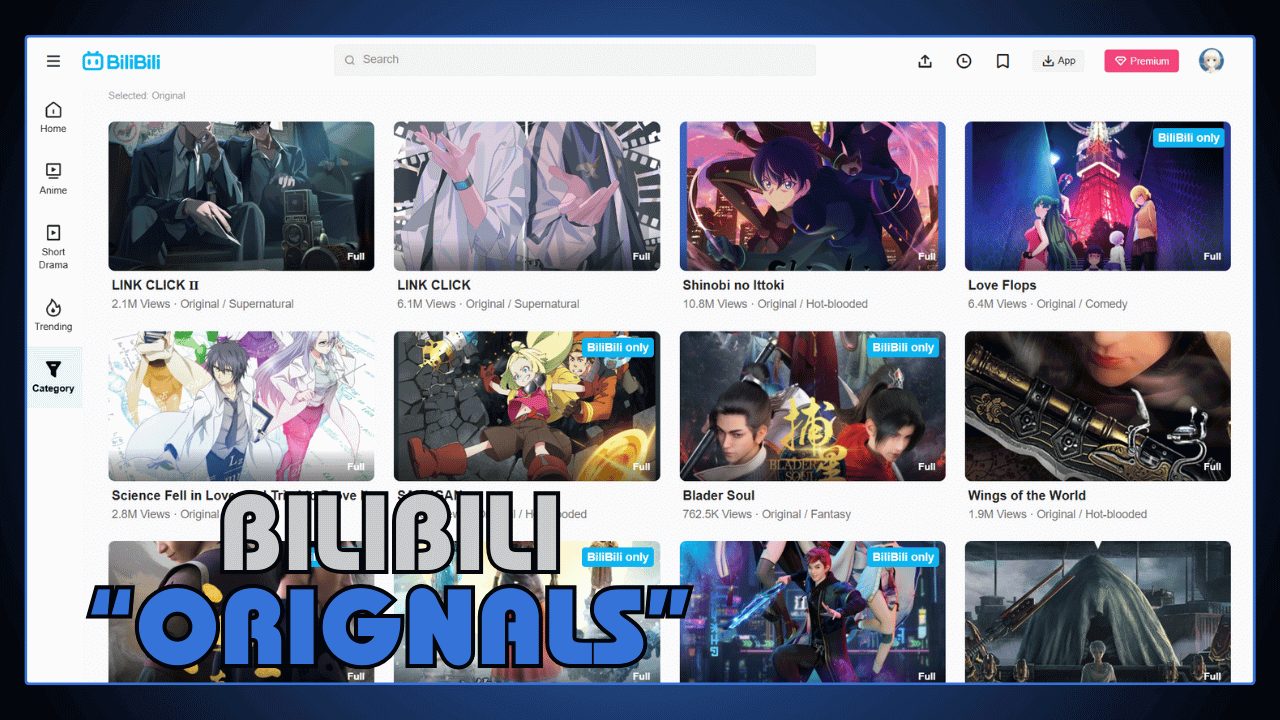 Bilibili Originals