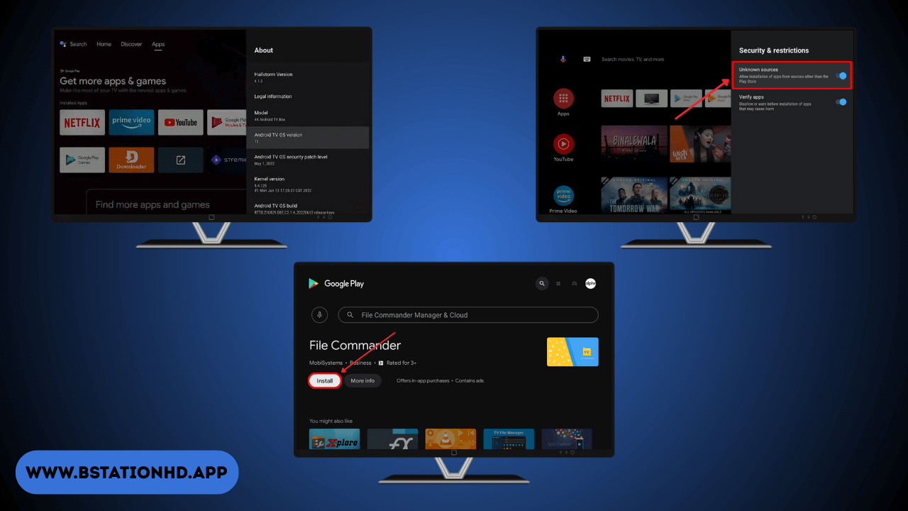 Installing Bstation APK on Smart TV & Android TV Devices (1)