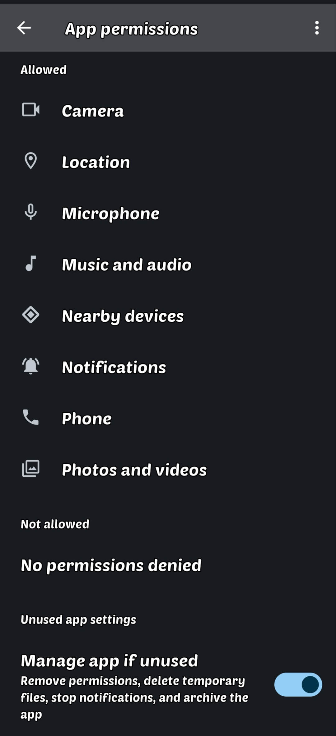 Grant App Permissions